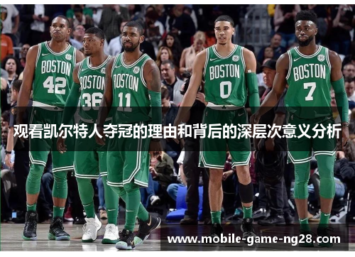 观看凯尔特人夺冠的理由和背后的深层次意义分析